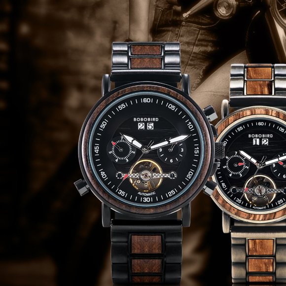 BIRD Automatic Women Watches Stainless Steeless